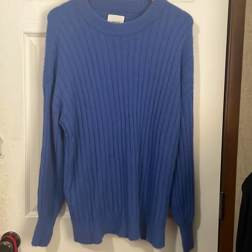 Aerie Crew Neck Oversized Sweater